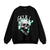 6Kull Fire Grim Skull Sweatshirt