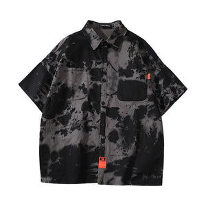 Japanese Tie-Dye Workwear Shirt