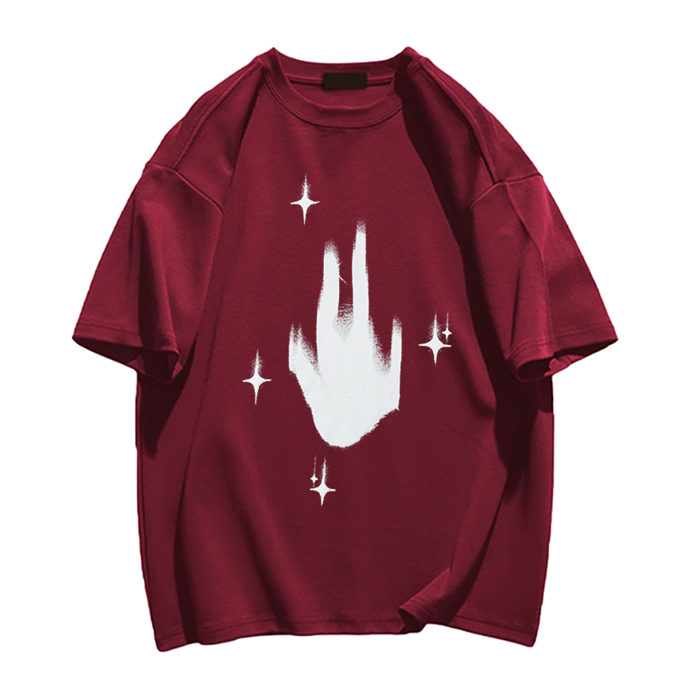 A Falling Man Print T-Shirt