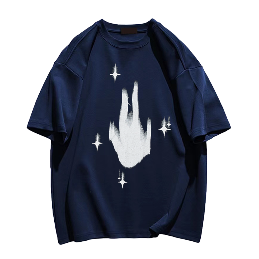 A Falling Man Print T-Shirt
