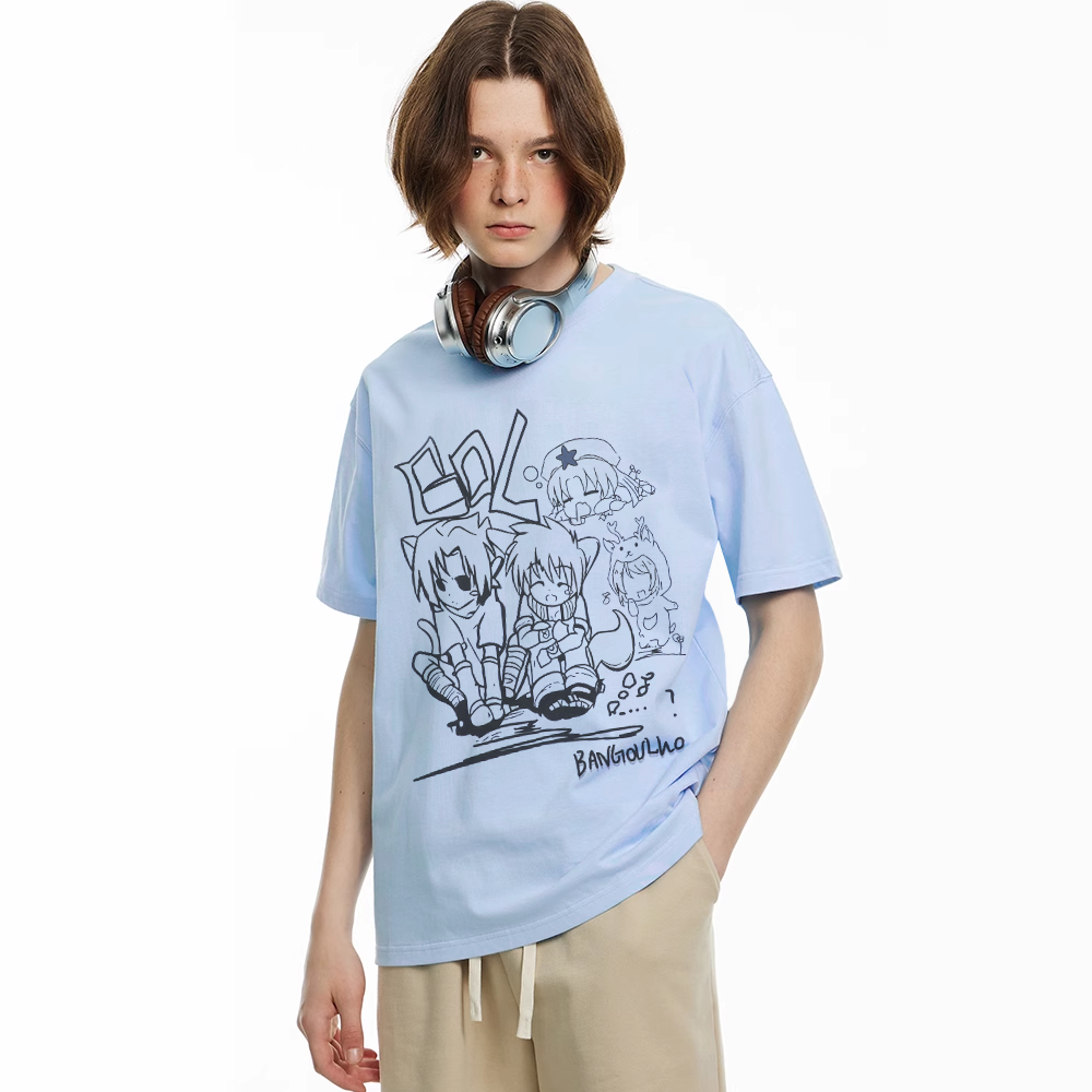 Japanese Cute Kids Printed T-shirt