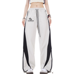 Waterproof Logo Contrast Sweatpants