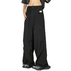 Retro Thin Paratrooper Charge Cargo Sweatpants