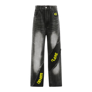 DF|American Retro Multi-Pocket Straight Leg Jeans