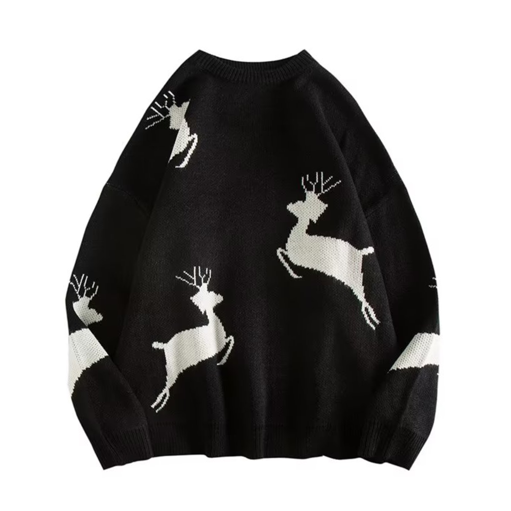 Classic Elk Knit Sweater
