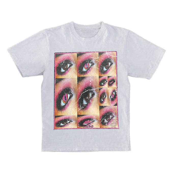 3endlesss "Pixelated Gaze" Surreal Eye T-Shirt