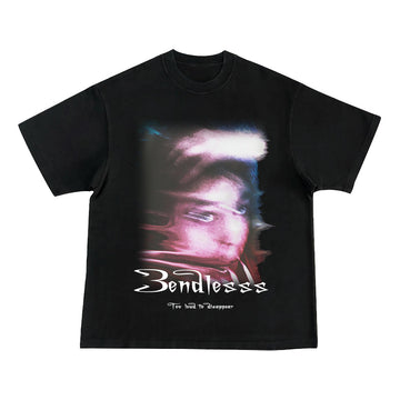 3endlesss Blur-Portrait Black T-Shirt
