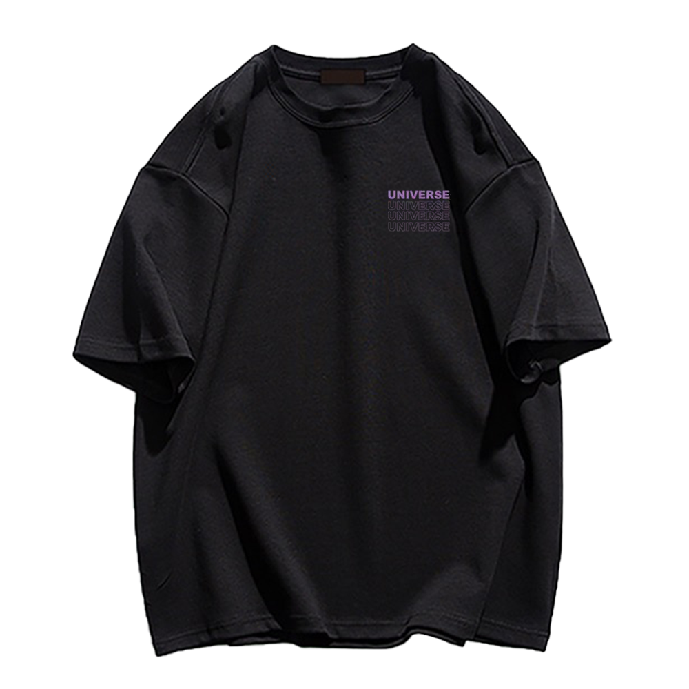 Casual Planet Print T-shirt