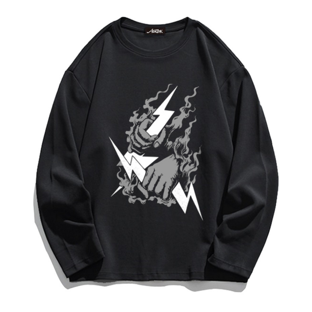 Vintage Lightning Long Sleeve Shirt