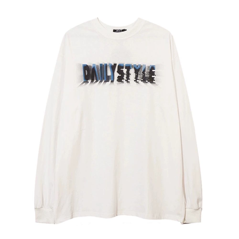 Street Skateboarding Boy Silhouette Long-Sleeve Shirt