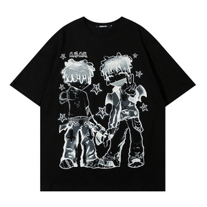 Line Boy Print T-Shirt