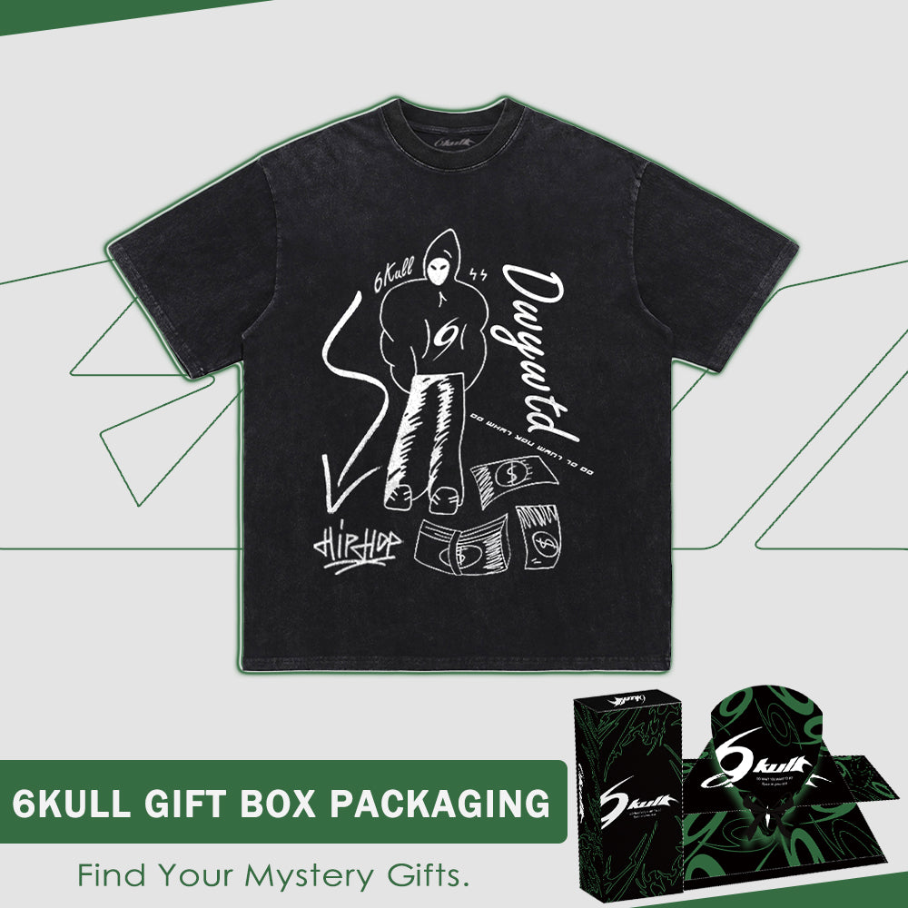 6Kull High Street Anime Portrait T-Shirt