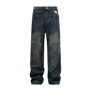 DF Heavy Studd Starburst Washed Jeans