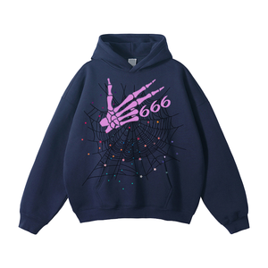 6Kull Starry Spider Web Hoodie