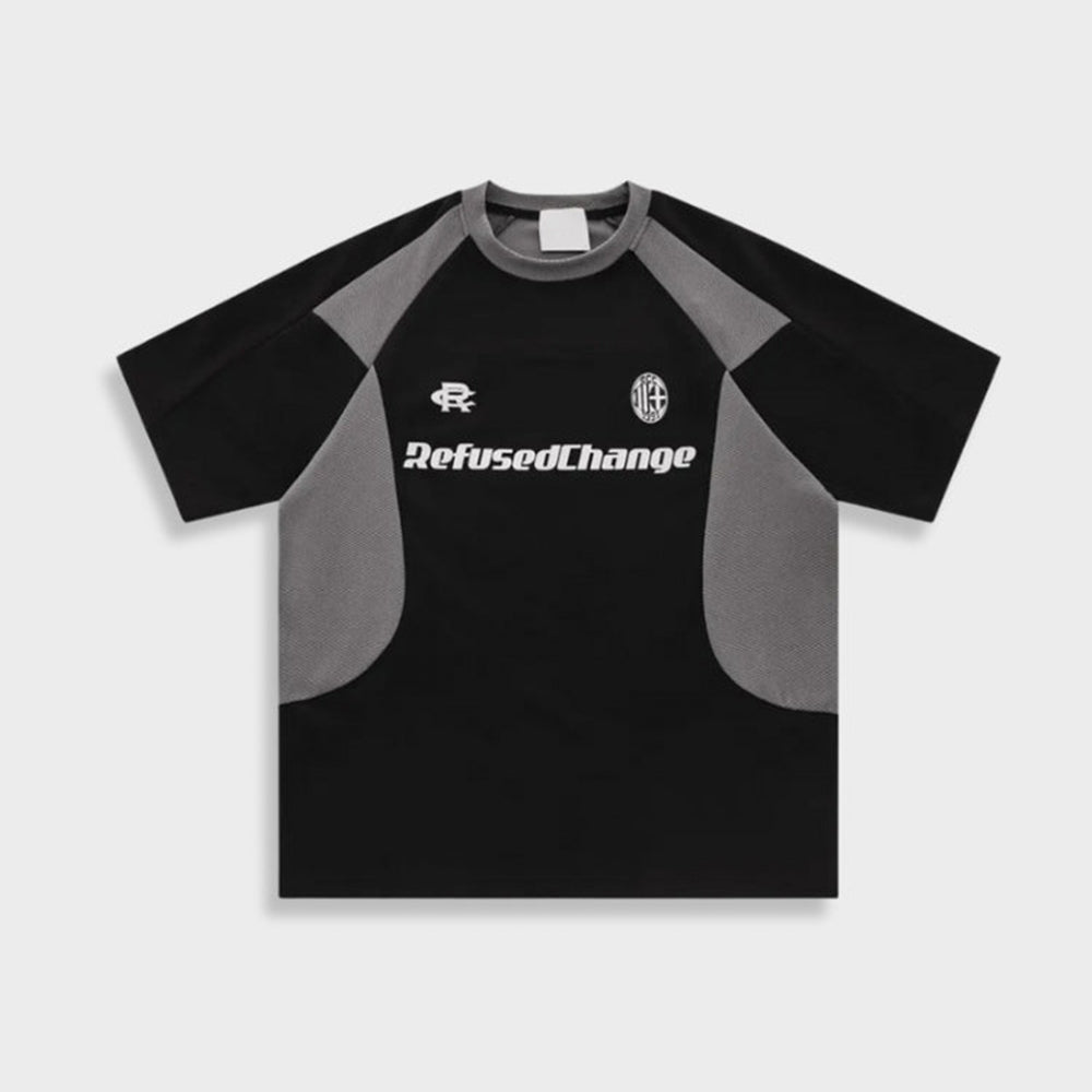 Evokyn Refused Change Vintage Football Tee