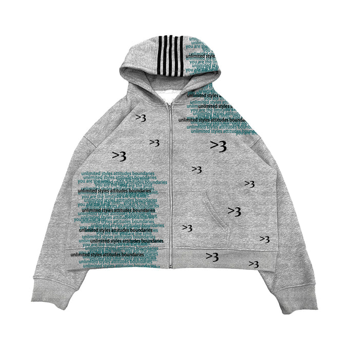 3endlesss Grey Rebellion Hoodie