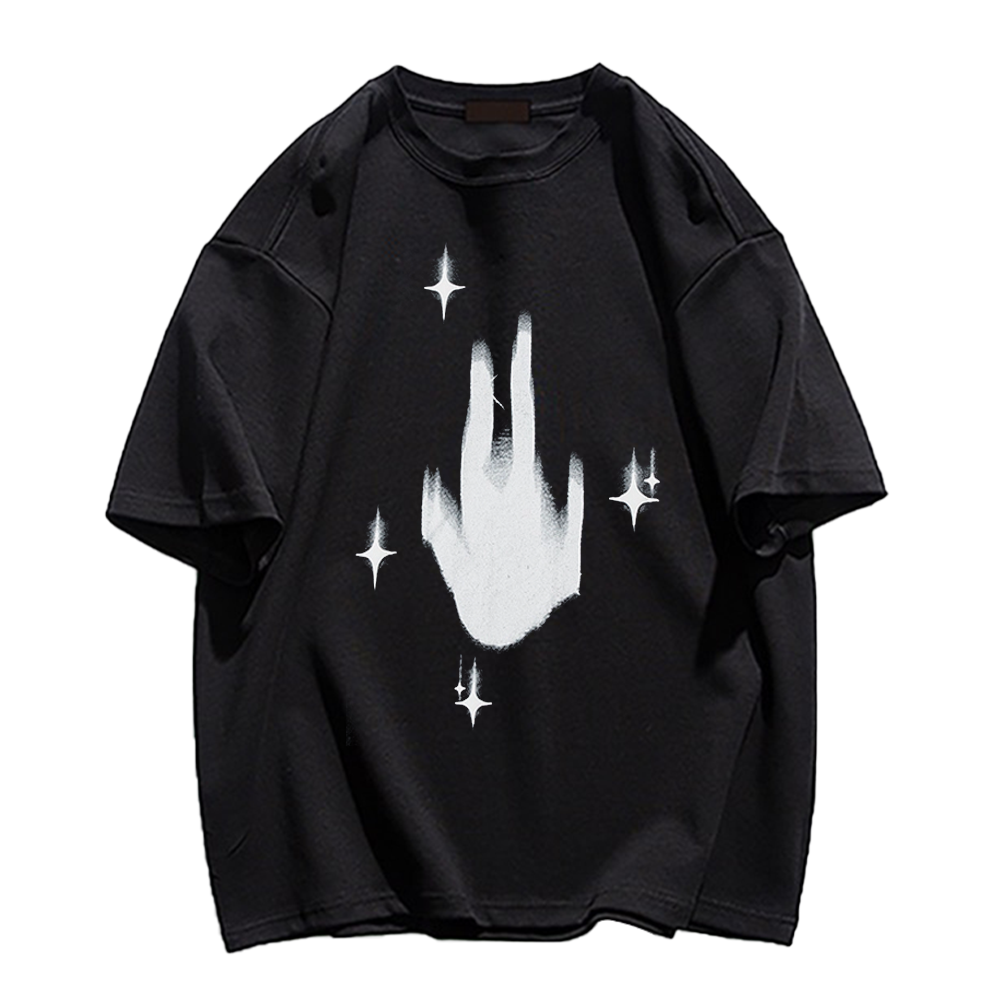 A Falling Man Print T-Shirt