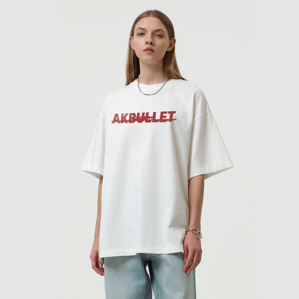 Casual Graffiti Letter T-shirt