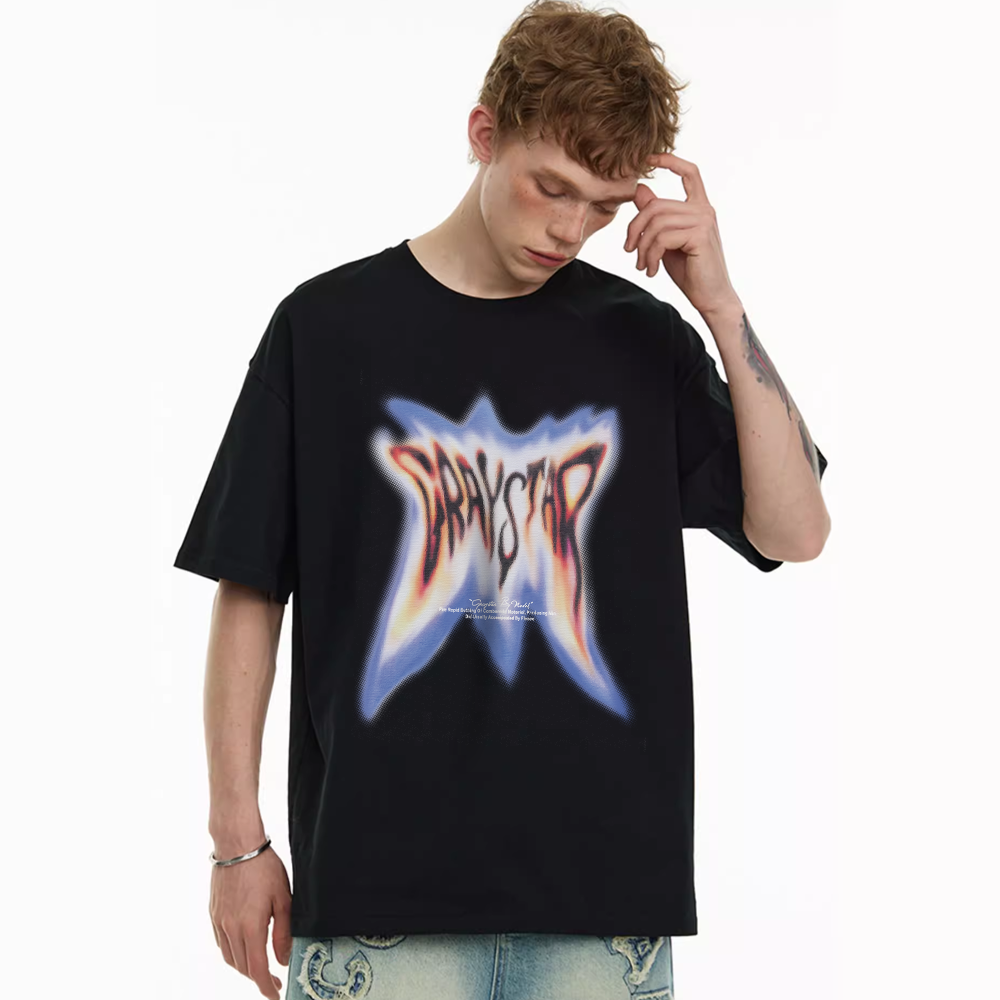 High Street Letter Butterfly Graphic T-Shirt