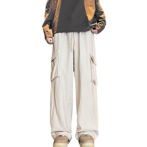 Simple Straight Cargo Pants