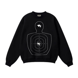 Art In War Target Sweatshirt