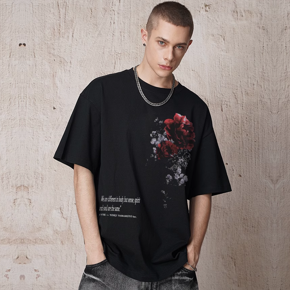 Rose Phrase T-Shirt