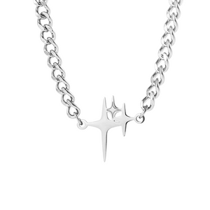 Cross Star Necklace