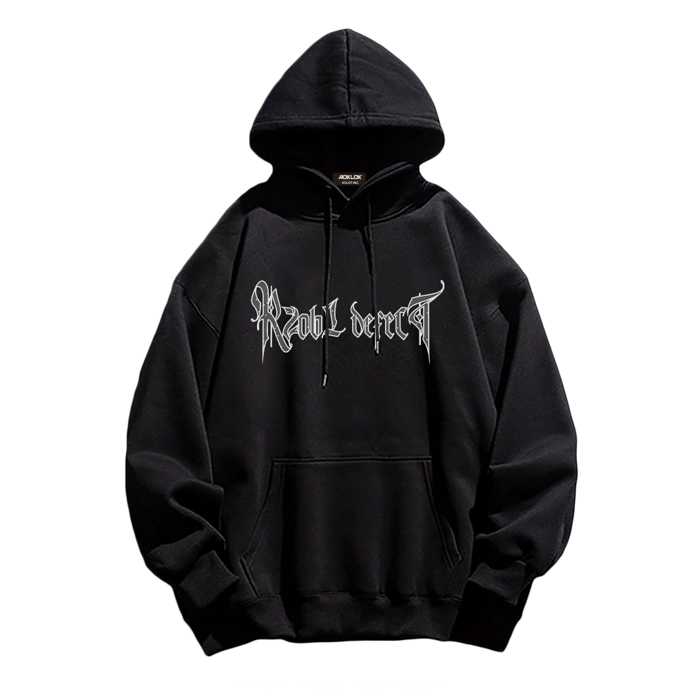 High Street Cross Cotton Hoodie