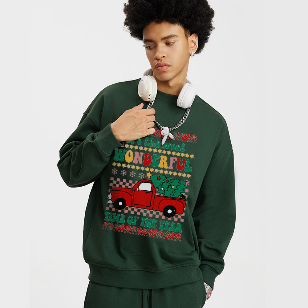 Casual Christmas Style Sweatshirt
