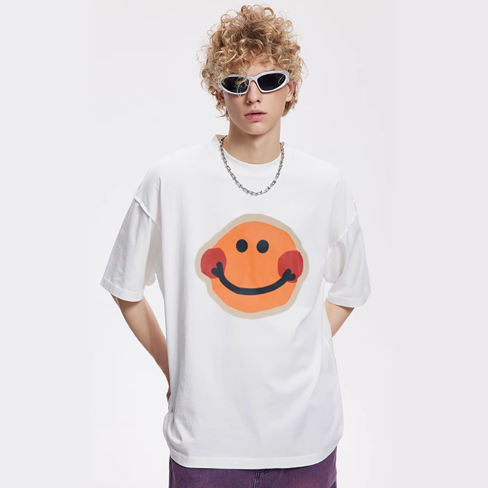Blushing Smiley Face T-Shirt