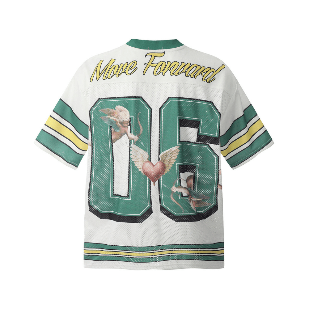 Evokyn Angel Heart 06 Sports Jersey V-Neck T-Shirt