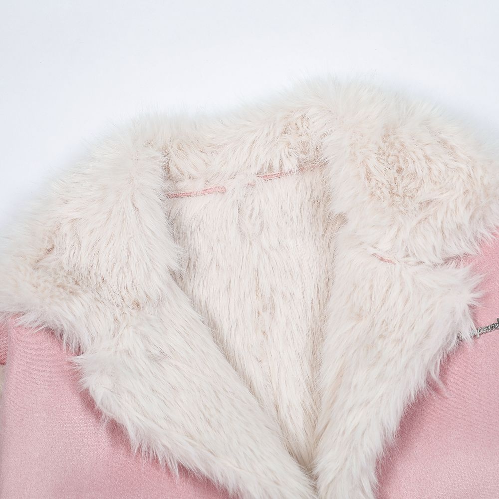 【NOW TREND】 Fur Collar Pocket Coat