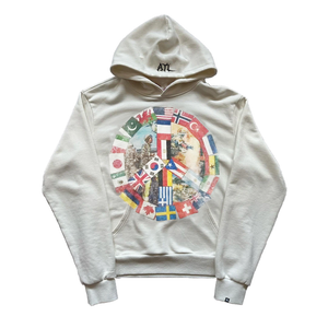 Art In War Power Peace Hoodie