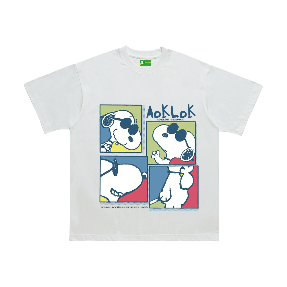 AG Cartton Holiday Snoopy T-shirt