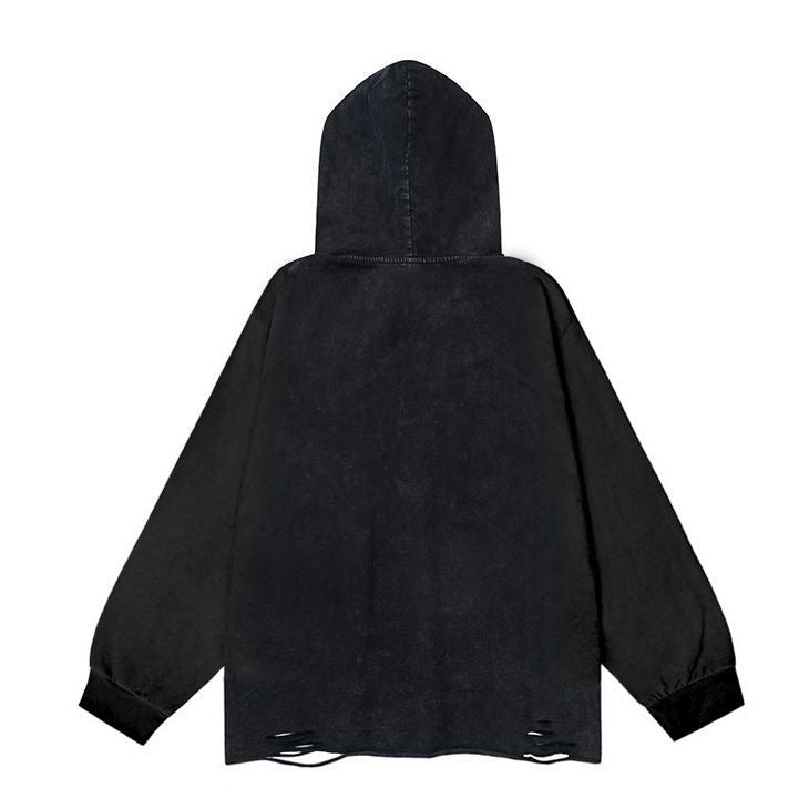 AG American Little Devil Washed Hooded Ripped Style