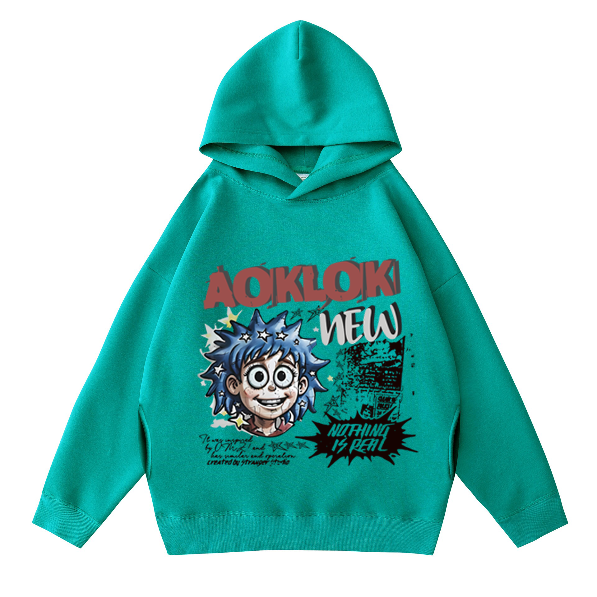 AG American Retro Anime Boy Hoodie