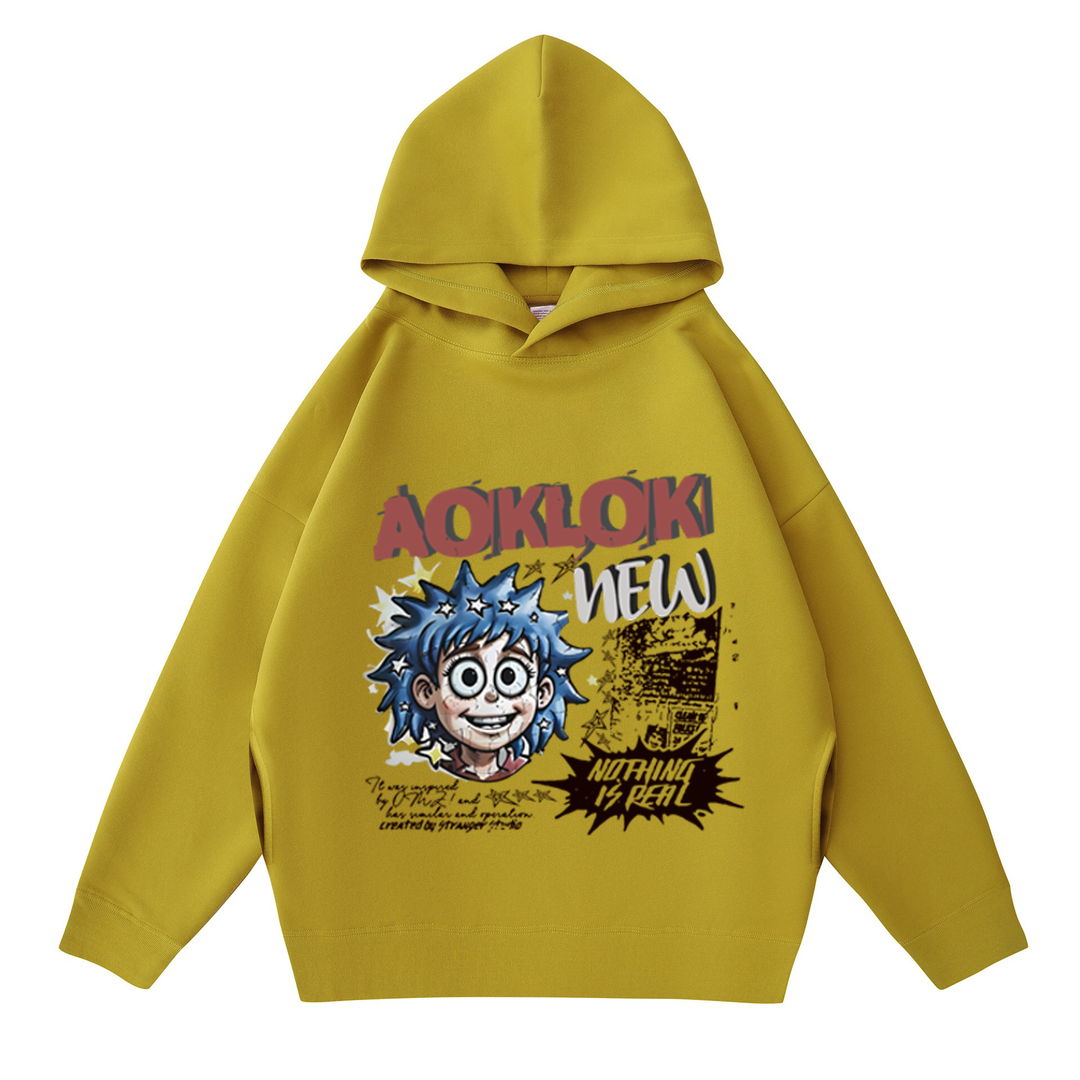 AG American Retro Anime Boy Hoodie