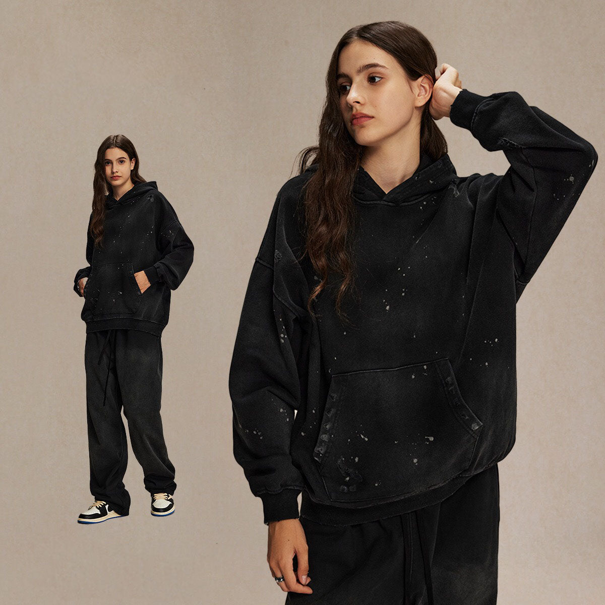 AG Destructive Colors 450g Hoodie