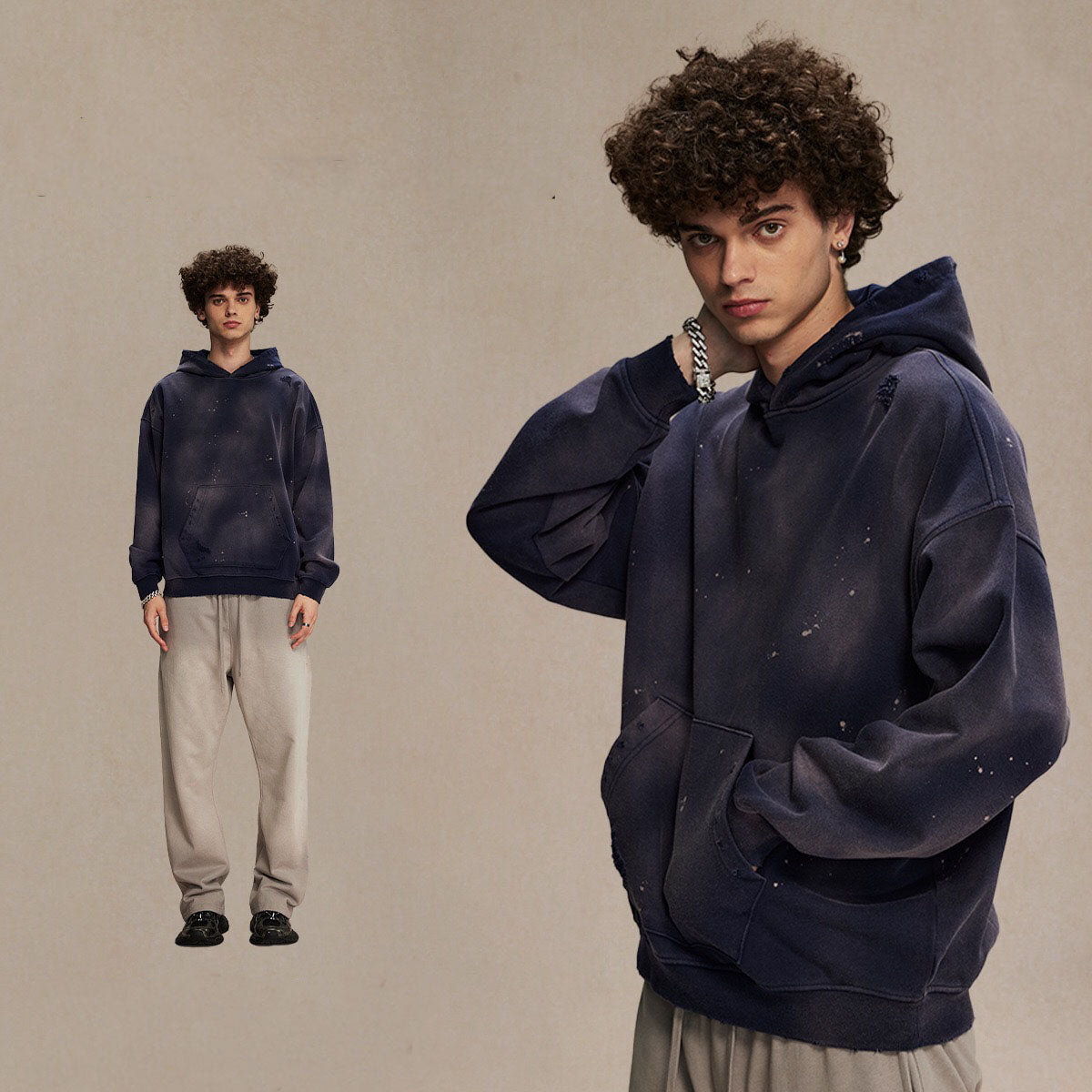 AG Destructive Colors 450g Hoodie