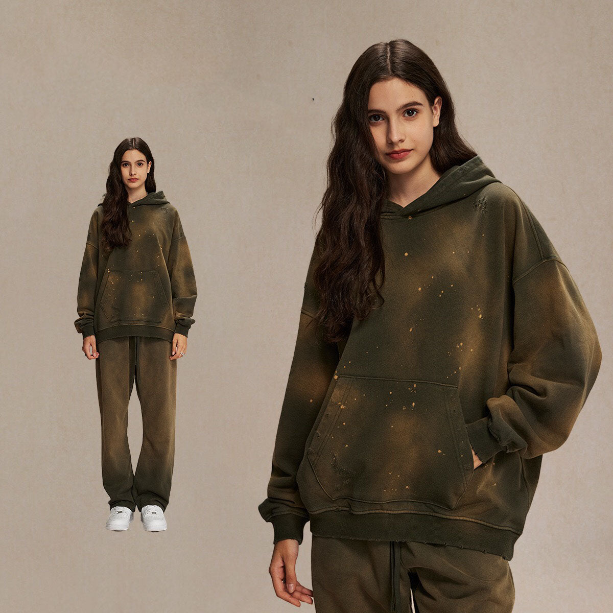 AG Destructive Colors 450g Hoodie