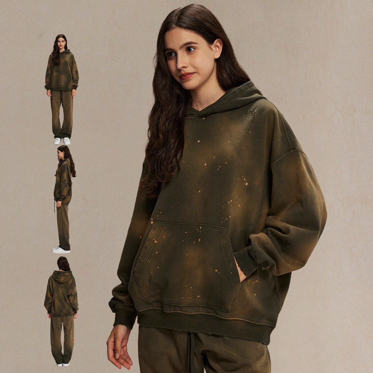 AG Destructive Colors 450g Hoodie