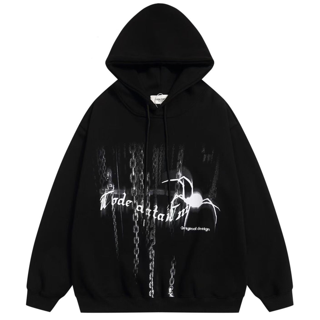 AG American Retro Spider Chain Hoodie