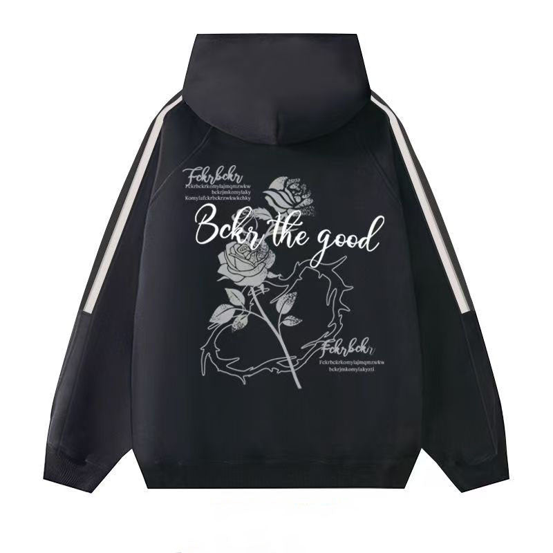AG American Simplicity  Roses Style Hoodie