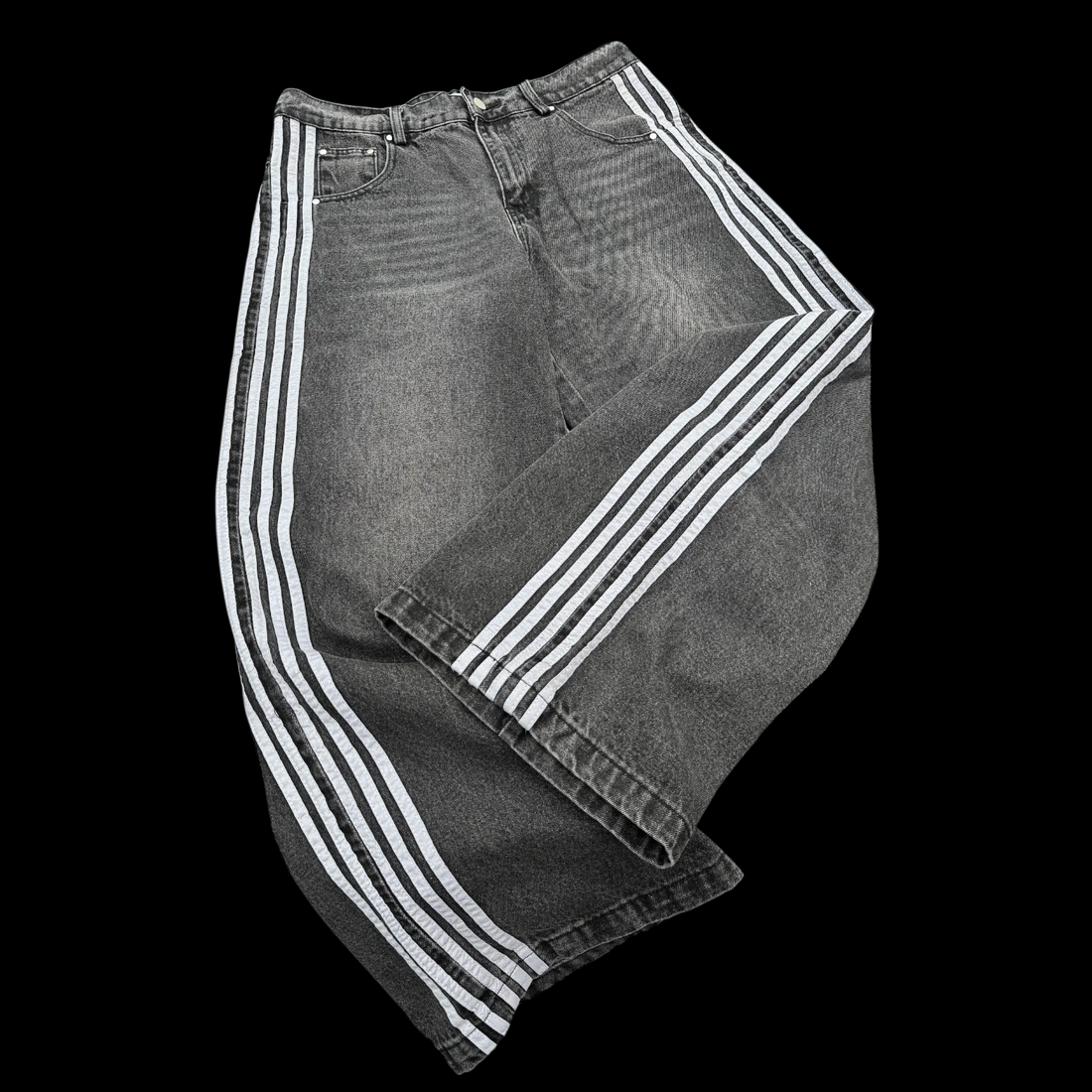 BAGGOUT 101 Track. 75" Vintage Track Jeans