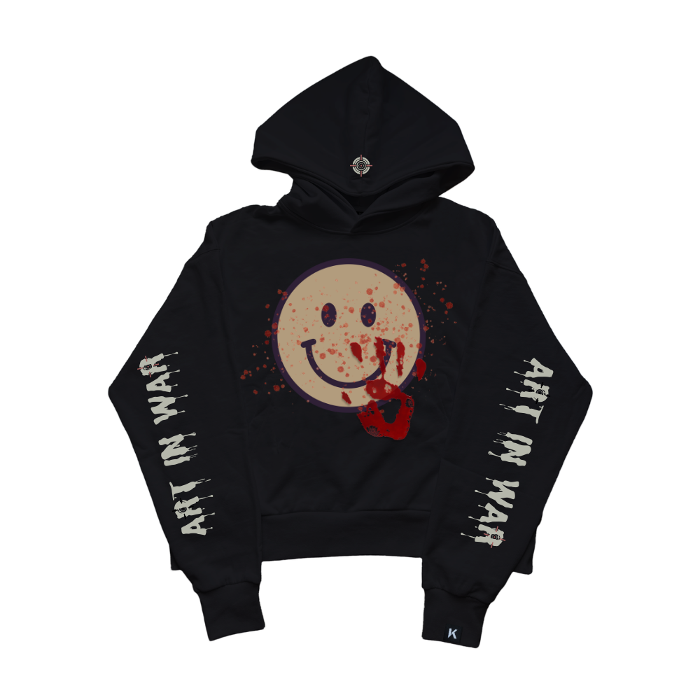 Art In War "Smile Face" Hoodie