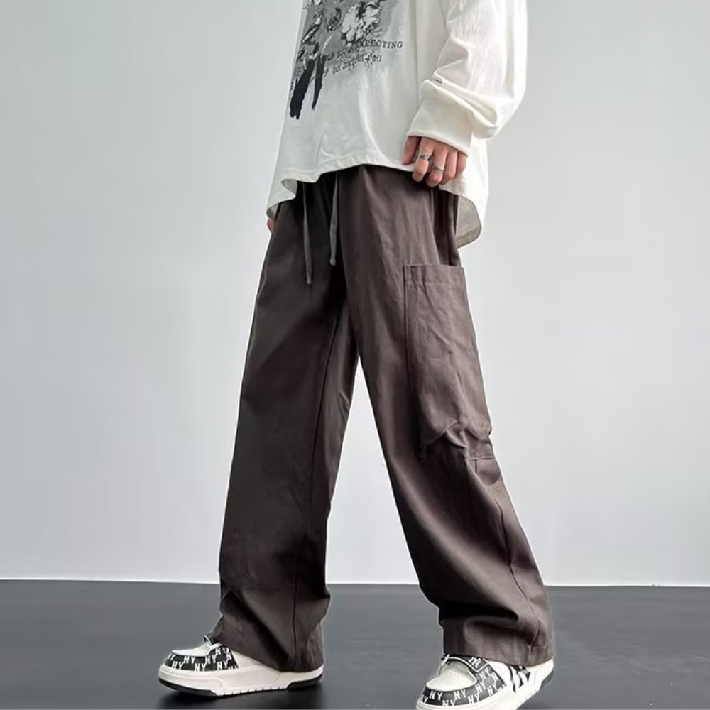 Japanese Loose Big Pocket Cargo Pants