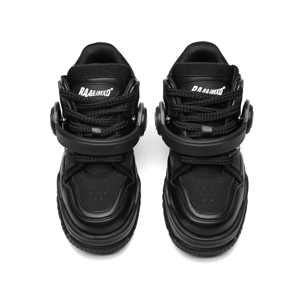 Retro Headphones Solid Color Sneaker
