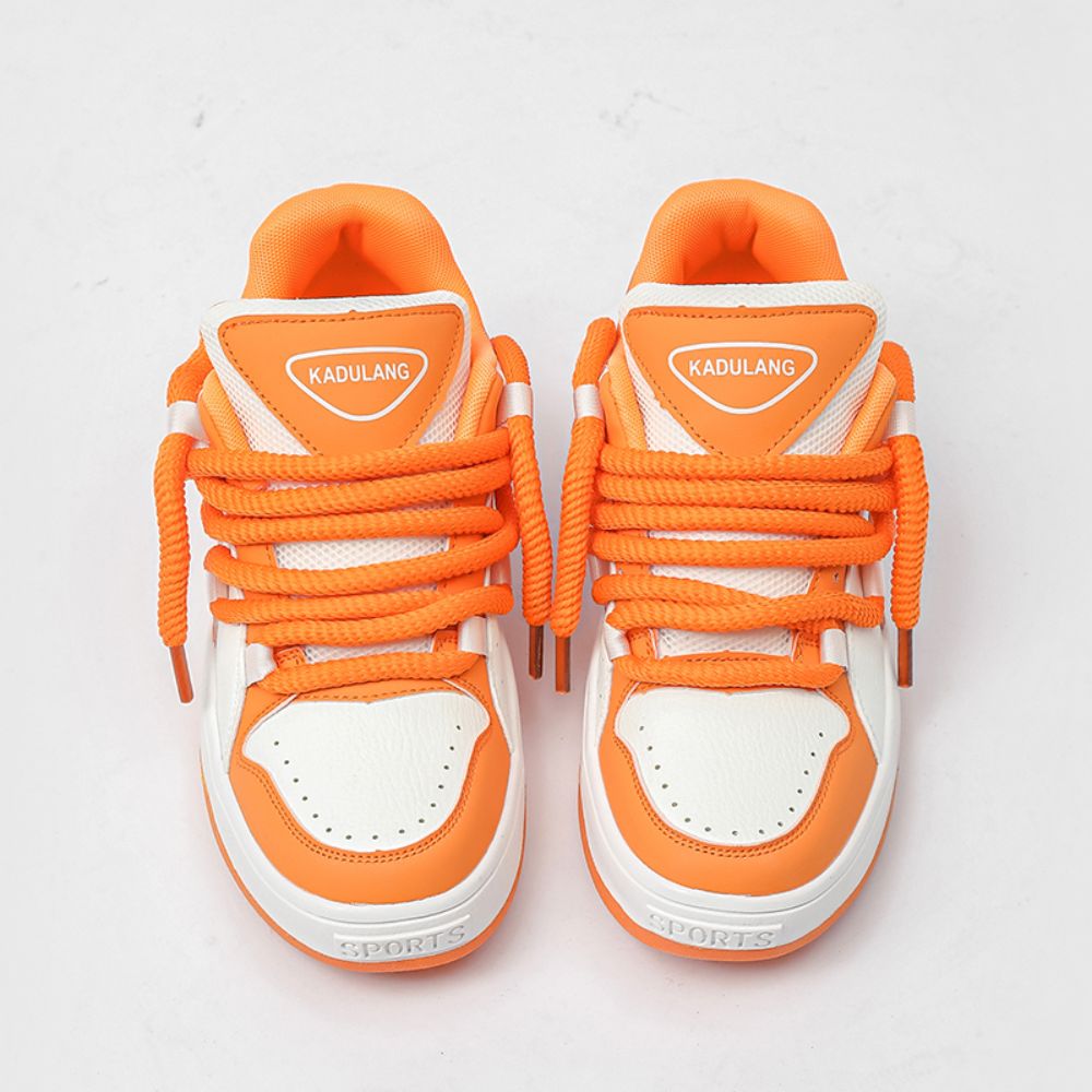 High Street Color block Couple Sneakers