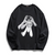 Scary Gesture Skull Long Sleeve Shirt