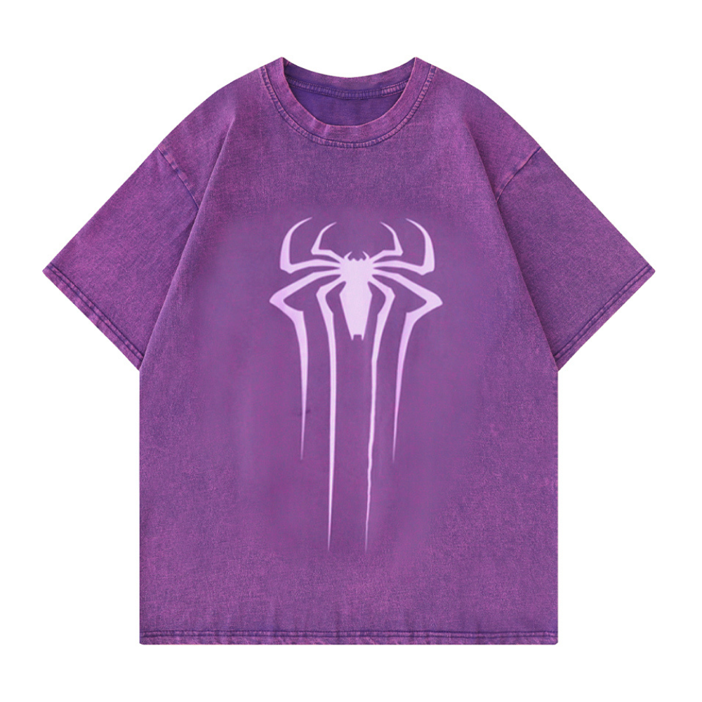 High Street Spider Lettering Washed T-shirt